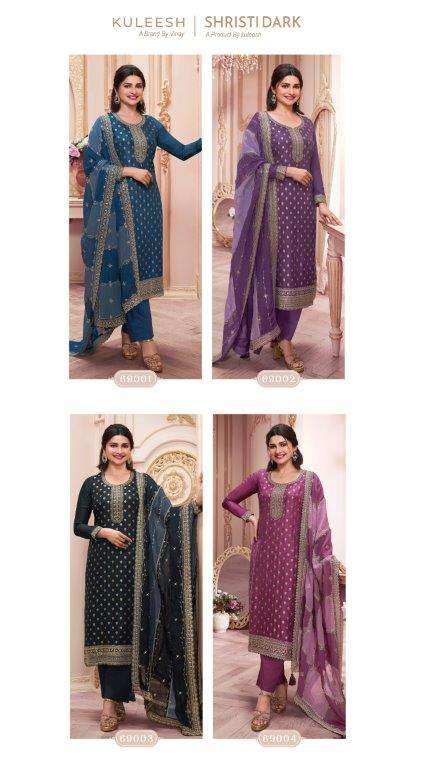 Kuleesh-Shristi-Dark-Vinay Fshion-Asliwholesale-z-Catalogue